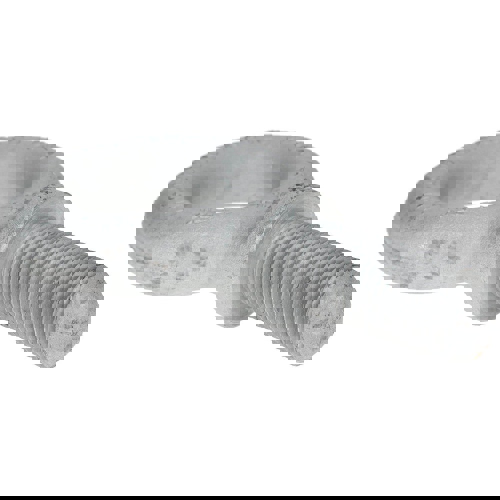 Fixed Lifting Eye Bolt: With Shoulder, 15,000 lb Capacity, 1-1/4-7 Thread, Grade C-1035 Forged Steel